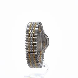 Pre Owned Cartier White Stainless Steel Must 21 Women's Wristwatch 28MM