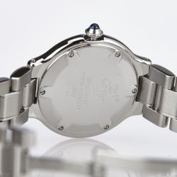 مملوكة مسبقًا Cartier Silver Stainless Steel Must 21 Women's Wristwatch 28MM