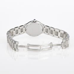 مملوكة مسبقًا Cartier Silver Stainless Steel Must 21 Women's Wristwatch 28MM