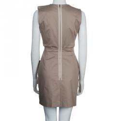 Carven Beige Sleeveless Dress M