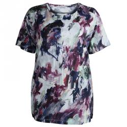 Carven Multicolor Floral Printed T-Shirt L