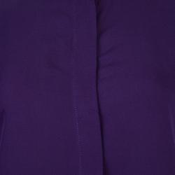 Catherine Malandrino Purple Long Sleeve Silk Blouse S