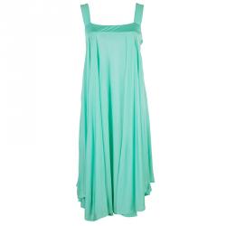 Pre Owned Celine Mint Sleeveless Jersey Dress L
