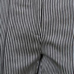 Pre Owned Celine Monochrome Striped Trousers S
