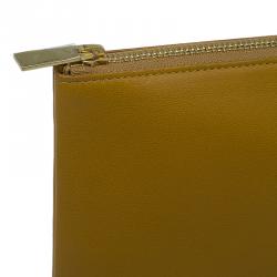 Pre Owned Celine Bi Color Leather Solo Clutch