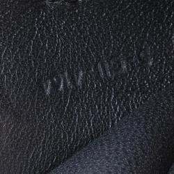 Pre Owned Celine Tri Color Leather Medium Pocket Chain Clutch