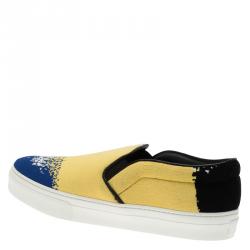 مملوكة مسبقًا حذاء رياضي سيلين سليب أون سكيت كانفاس متعدد الألوان مقاس 40