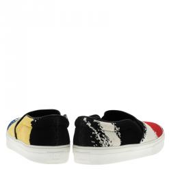 مملوكة مسبقًا حذاء رياضي سيلين سليب أون سكيت كانفاس متعدد الألوان مقاس 40