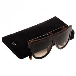 مملوكة مسبقًا Celine Tortoise Frame Shadow Sunglasses