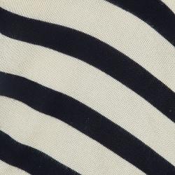 Celine Monochrome Knit Stripe Top L