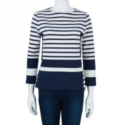 Pre Owned Celine Nautical Striped Top S