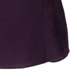 Pre Owned Celine Burgundy Short Sleeve Top S