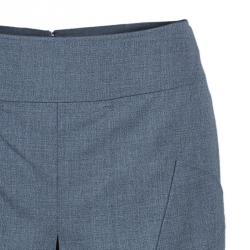 Celine Gray Box Pleat Skirt S