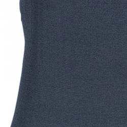 Pre Owned Celine Grey Necklace Knit Top M