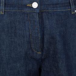 Celine Embroidered Floral Flare Jeans L