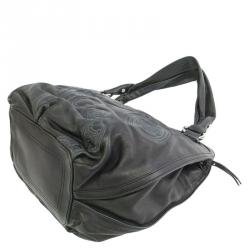 Pre Owned Celine Black Leather Bittersweet Shoulder Bag