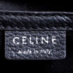 Pre Owned حقيبة يد سيلين لاغدغ نانو جلد سوداء