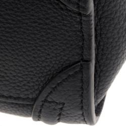 Pre Owned حقيبة يد سيلين لاغدغ نانو جلد سوداء