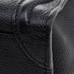 Pre Owned حقيبة يد سيلين لاغدغ نانو جلد سوداء