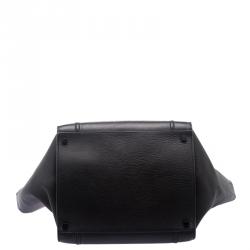 Pre Owned حقيبة يد سيلين لاغدغ فينتوم ميني جلد سوداء