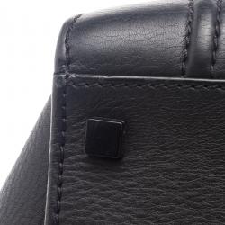 Pre Owned حقيبة يد سيلين لاغدغ فينتوم ميني جلد سوداء