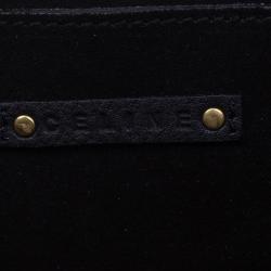 Pre Owned Celine Black Leather Studded Boogie Tote