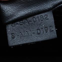 Pre Owned Celine Tri-Color Leather Mini Luggage Tote