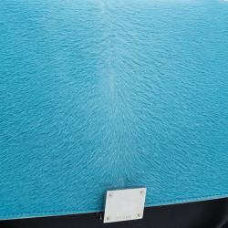 Pre Owned Celine Tricolor Leather Pony Hair Medium Trapeze Bag