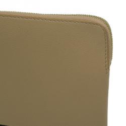 Pre Owned Celine Bi Color Leather Solo Clutch