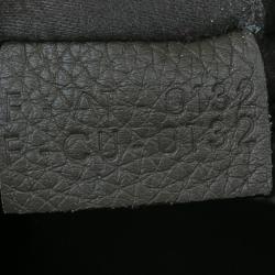 Pre Owned Celine Grey Leather Mini Luggage Tote Bag