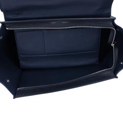 Pre Owned Celine Tricolor Leather and Suede large Trapeze Tote