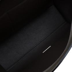 Pre Owned Celine Brown Leather Medium Trapeze Bag