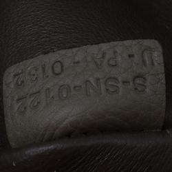 Pre Owned Celine Brown Leather Medium Trapeze Bag