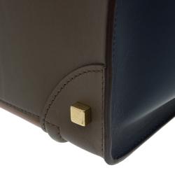 مم لوكة مسبقًا حقيبة سيلين ميني لاغيج جلد ثلاثي اللون