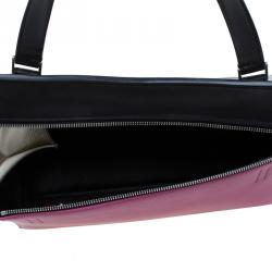 Pre Owned Céline Tricolor Smooth Leather Small Edge Bag