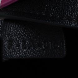 Pre Owned Céline Tricolor Smooth Leather Small Edge Bag
