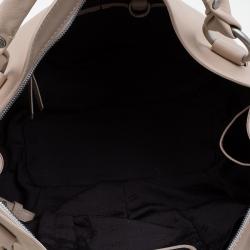 Celine Beige Leather Large Bittersweet Hobo