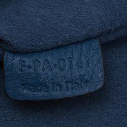 Pre Owned حقيبة لاغيج سيلين ميني فانتوم جلد أزرق محبب