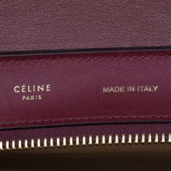 Pre Owned حقيبة يد سيلين ترابيز متوسطة سويدي وجلد ثلاثية اللون