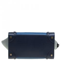 Pre Owned حقيبة يد سيلين لاغدغ ميني جلد ثلاثية اللون