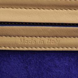 Pre Owned Celine Beige Leather Phantom Luggage Tote