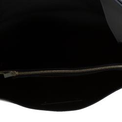 Pre Owned Celine Grey Leather Blade Shoulder Bag