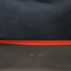 Pre Owned Celine Tri Color Leather All Soft Bag