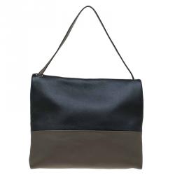 Pre Owned Celine Tri Color Leather All Soft Bag