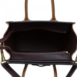 Pre Owned حقيبة يد سيلين لاغدغ نانو جلد ثلاثية اللون