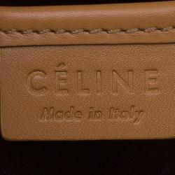 Pre Owned حقيبة يد سيلين لاغدغ نانو جلد ثلاثية اللون