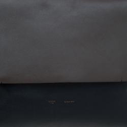Pre Owned Celine Tri Color Leather and Suede All Soft Shoulder Bag