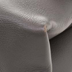 Pre Owned Celine Dark Grey Leather Blade Shoulder Bag