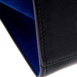 Pre Owned Celine Tri Color Leather and Suede Medium Trapeze Tote