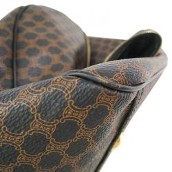 Pre Owned Celine Black/Brown Macadam Canvas Suitcase